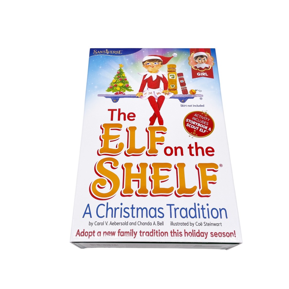 The Elf on the Shelf Girl Blue Eyed Christmas Tradition‎ Set Size OS